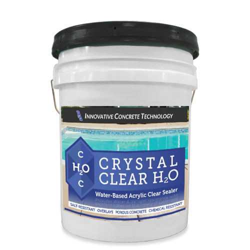 Crystal Clear H₂O - Clear Acrylic Sealers