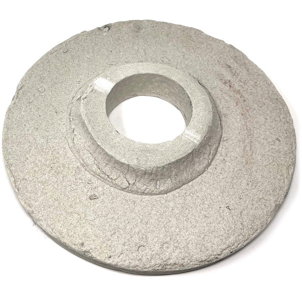 Gray concrete washer for softwash equipment, durable and heavy-duty design