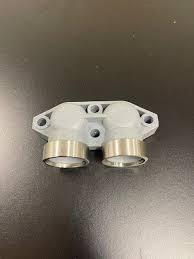 Dual softwash nozzle assembly for professional cleaning equipment