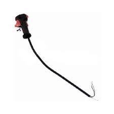 Softwash pressure washer wand with red trigger for efficient exterior cleaning