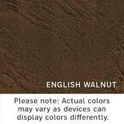 English walnut wood texture sample for softwash equipment finishes
