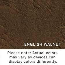 English walnut wood texture sample for softwash equipment finishes