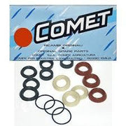 Comet softwash equipment spare parts including O-rings and seals for cleaning solutions