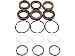 Softwash pump repair kit with O-rings and seals for equipment maintenance