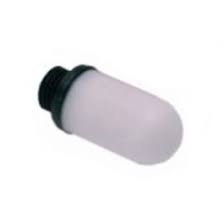 All-Flo AFP-13003-00 Muffler – 1/4" NPT Polypropylene AODD Pump Part