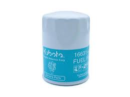 Kubota 16631-10000 fuel filter for softwash equipment, clean white and teal design