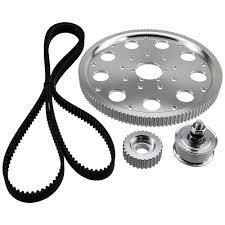 Softwash equipment gear kit with timing belt and pulleys for pressure washer maintenance