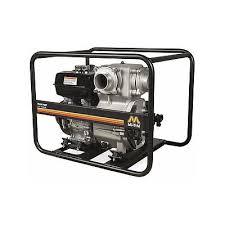 Portable softwash pressure washer with durable frame and engine for professional cleaning