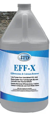 EFF-X Efflorescence & Calcium Remover for softwash cleaning, safe and effective stain removal solution
