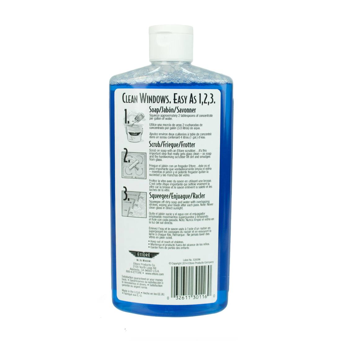 Ettore Squeegee-Off Soap WindowCleaner.com