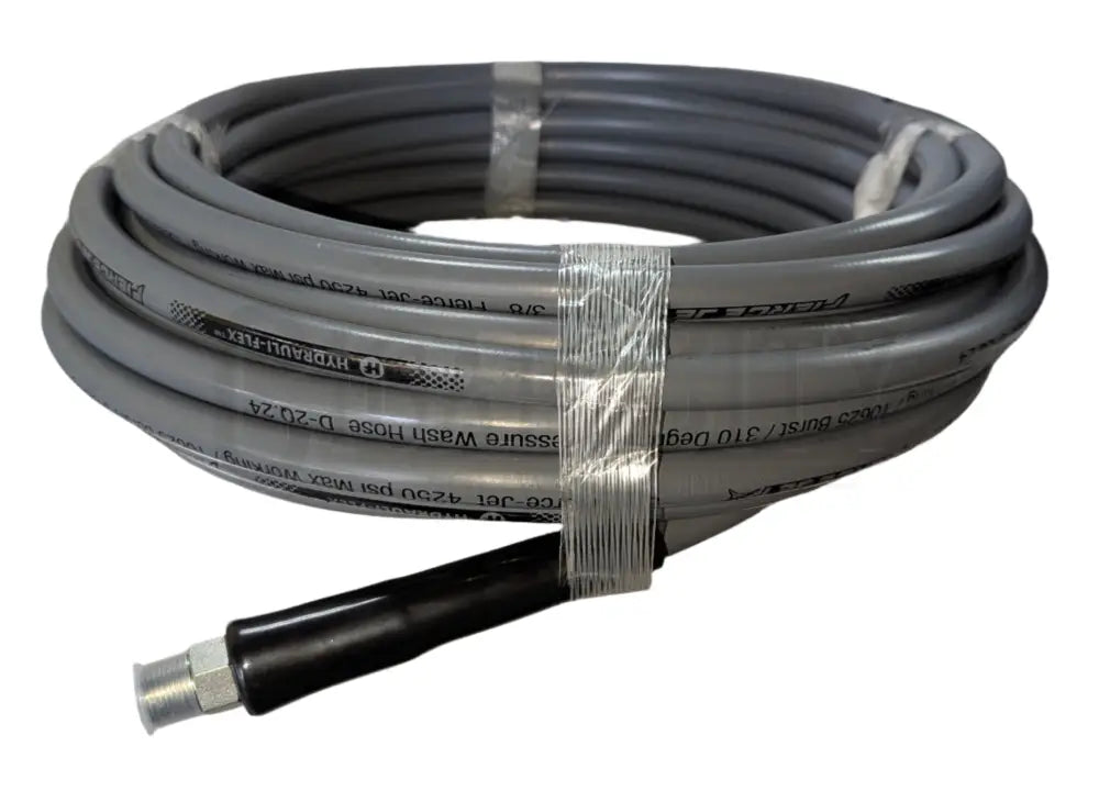 Fierce Jet Pressure Hose 1/2" 50ft Gray 2 Wire 6200psi PWS208-GY-50 Hoses Cigarcity Softwash.