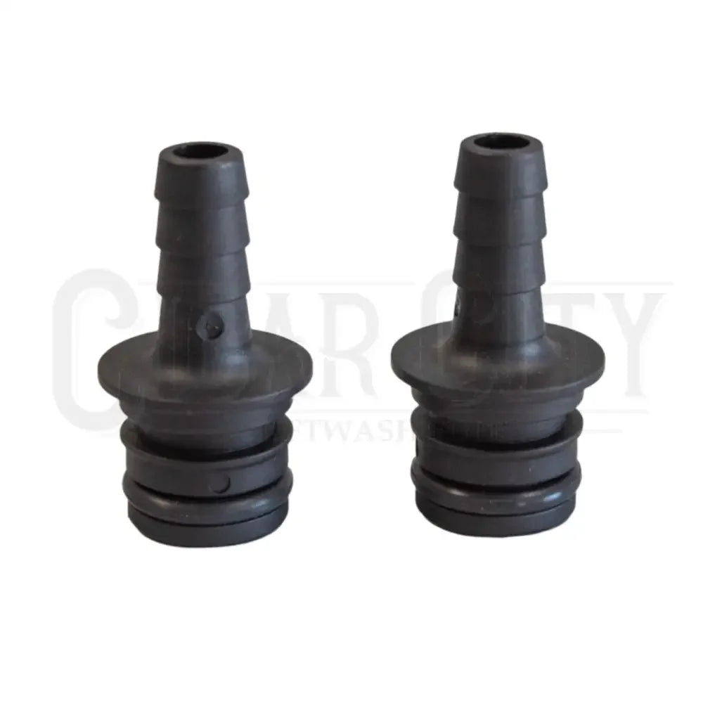 Flojet 3/4" Hose Barb Quick Connect Port Adapter  Cigarcity Softwash.