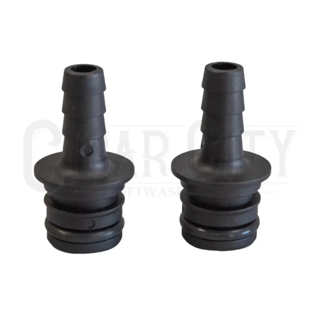 Flojet 3/4" Hose Barb Quick Connect Port Adapter  Cigarcity Softwash.