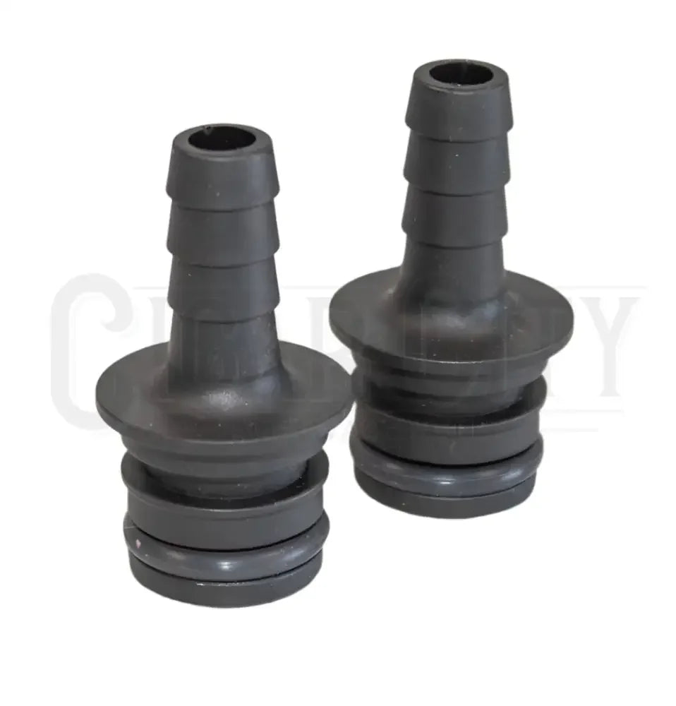 Flojet 3/4" Hose Barb Quick Connect Port Adapter  Cigarcity Softwash.
