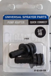 Flojet 3/4" Hose Barb Quick Connect Port Adapter  Cigarcity Softwash.