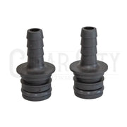 Flojet 3/4" Hose Barb Quick Connect Port Adapter  Cigarcity Softwash.