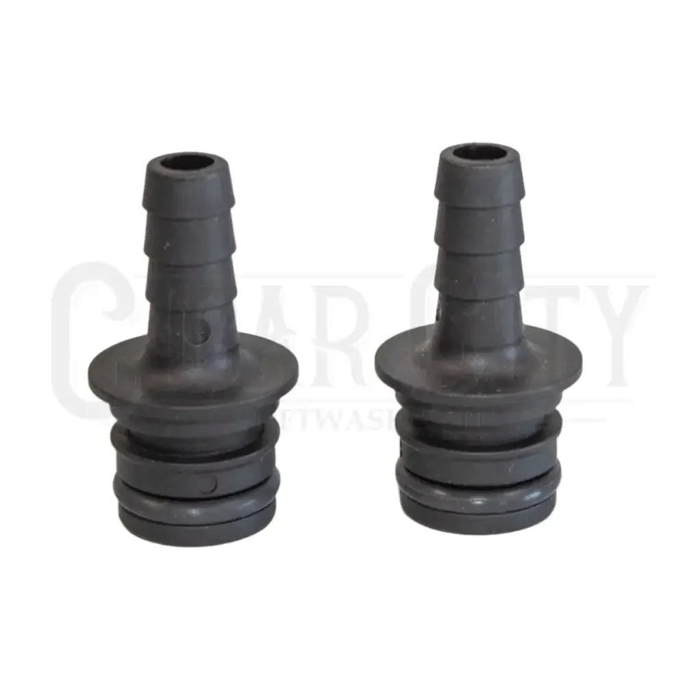 Flojet 3/4" Hose Barb Quick Connect Port Adapter  Cigarcity Softwash.