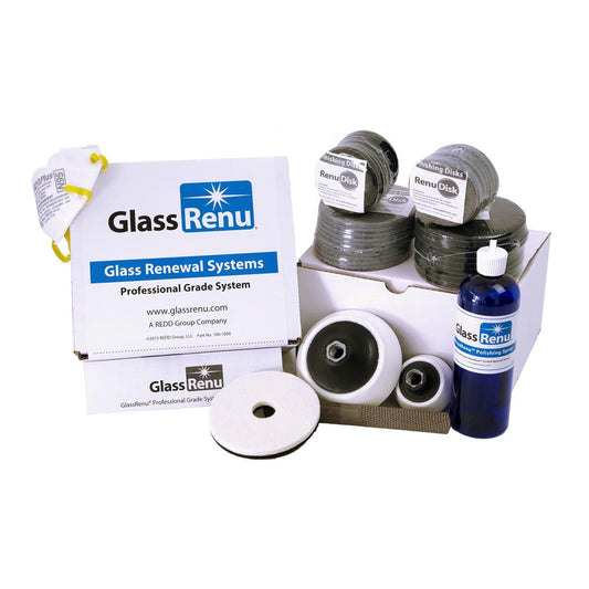 GlassRenu Professional Grade Scratch Removal System WindowCleaner.com