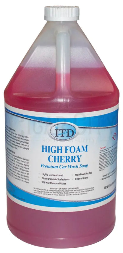 High Foam Cherry Chemicals Cigarcity Softwash.