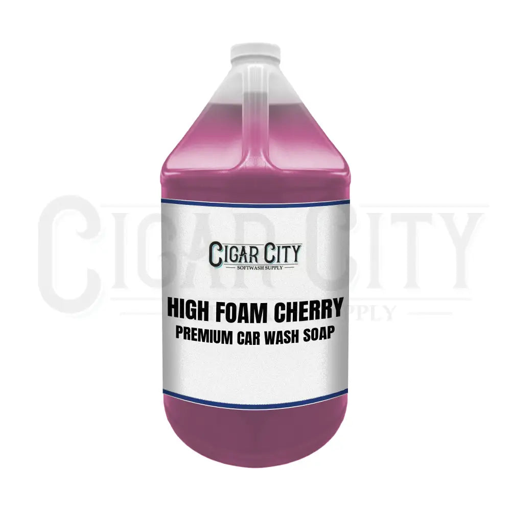 High Foam Cherry Chemicals Cigarcity Softwash.
