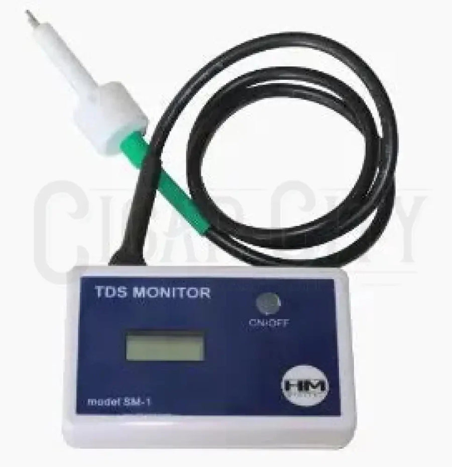 In-line TDS Meter Single Probe  Cigarcity Softwash.