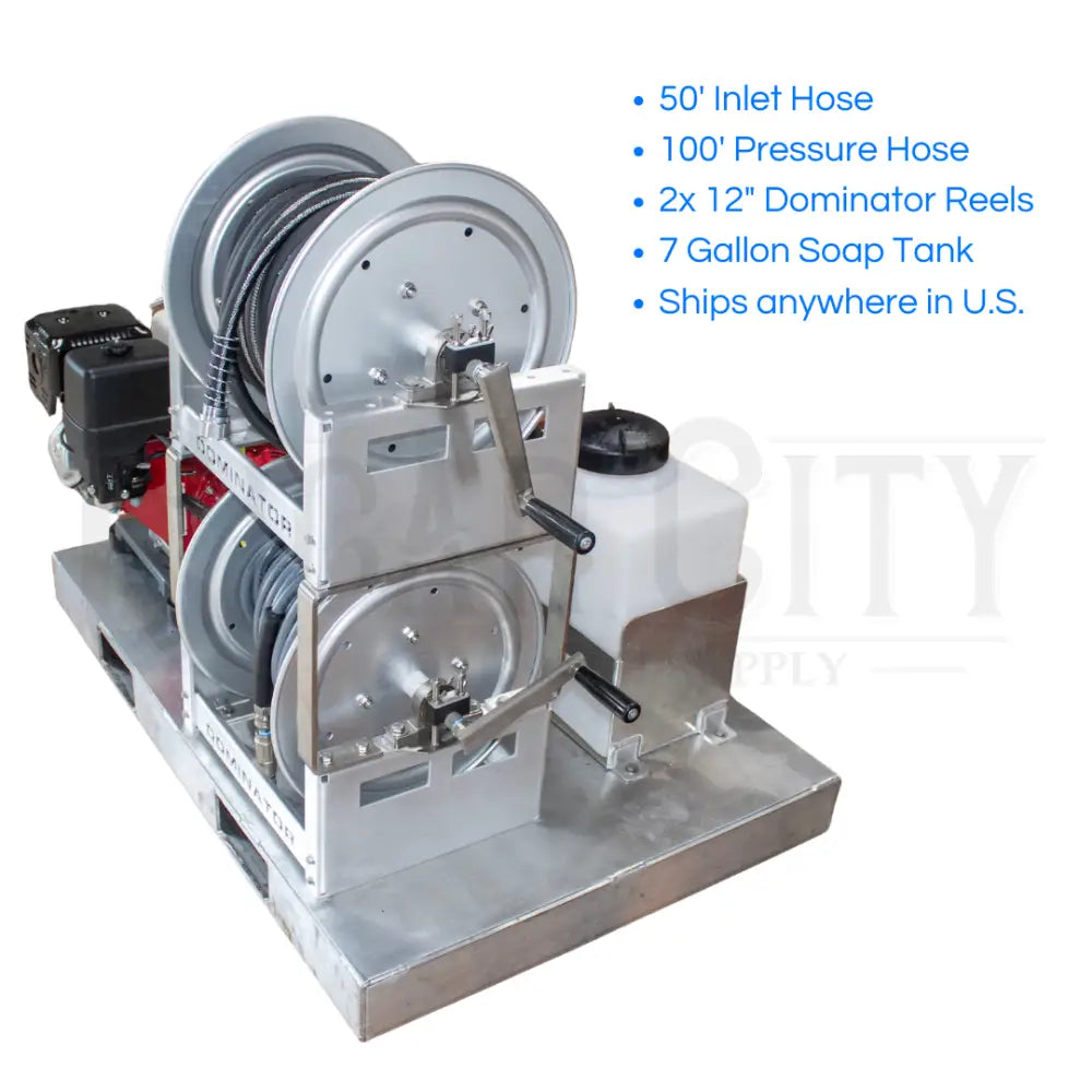 In Stock! - Dominator 4ft Micro Skid 4GPM  Cigarcity Softwash.