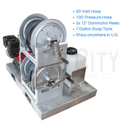 In Stock! - Dominator 4ft Micro Skid 4GPM  Cigarcity Softwash.