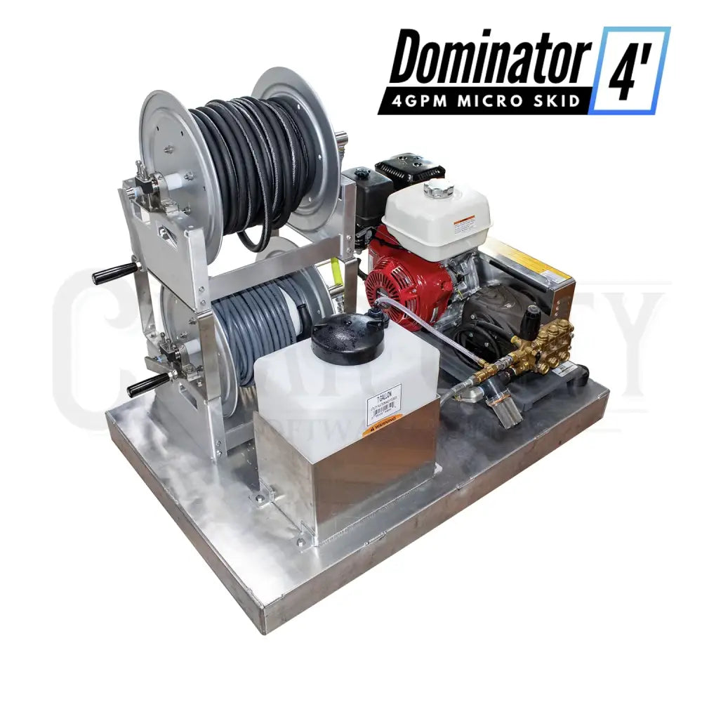 In Stock! - Dominator 4ft Micro Skid 4GPM  Cigarcity Softwash.