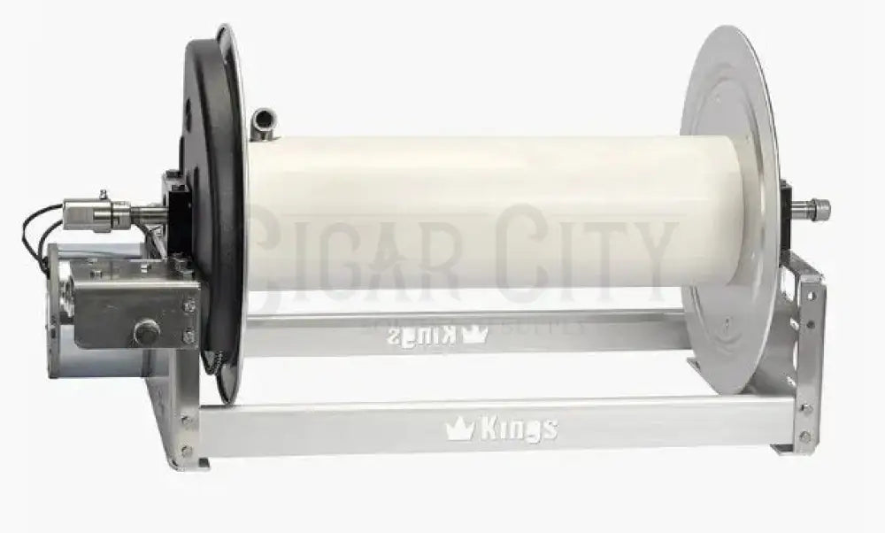 NJM 22" Electric Hose Reel — Aluminum with 1/2" Manifold
