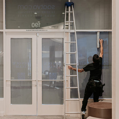 Metallic Ladder Aluminum Bottom Section - 6 Foot WindowCleaner.com