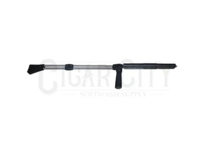 MTM Hydro DLE28 42" Stainless Dual Lance w/ Chem Nozzle  Cigarcity Softwash.