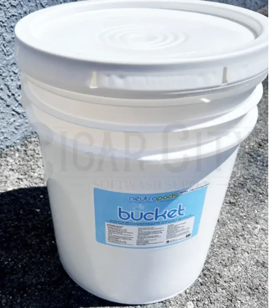 NeutraPods 5 Gallon Bucket  Cigarcity Softwash.