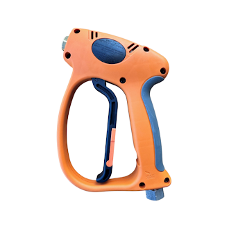 Centurion Safety Orange Spray Gun with Swivel 7535 – Professional Pressure Washer Gun