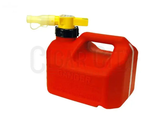 NO-SPILL 1-1/4 GALLON GAS CAN (RED)  Cigarcity Softwash.