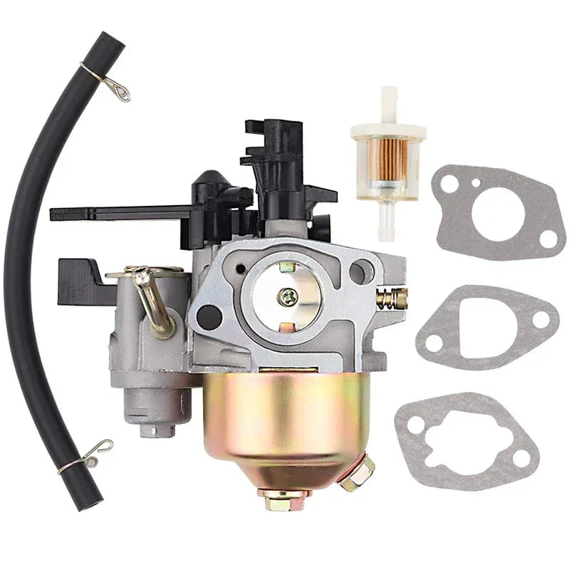 Carburetor kit with fuel filter and gaskets for softwash equipment maintenance