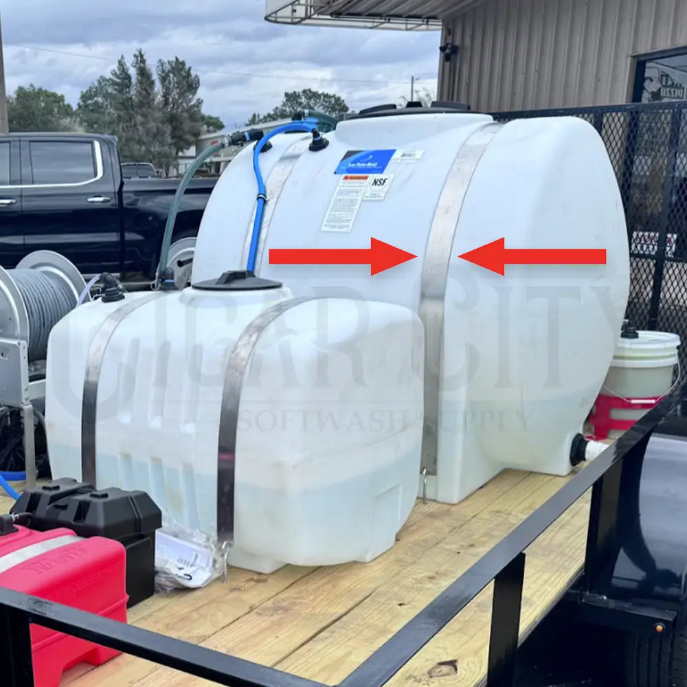 Poly Plastic Chemical & Water Tank Straps Tanks