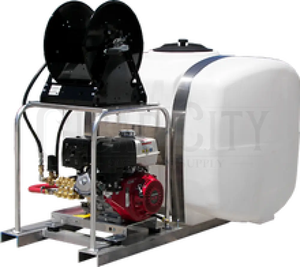 PressurePro Reel Support Rack for Skid/Tank Unit ASR100 Pressure Washers Cigarcity Softwash.