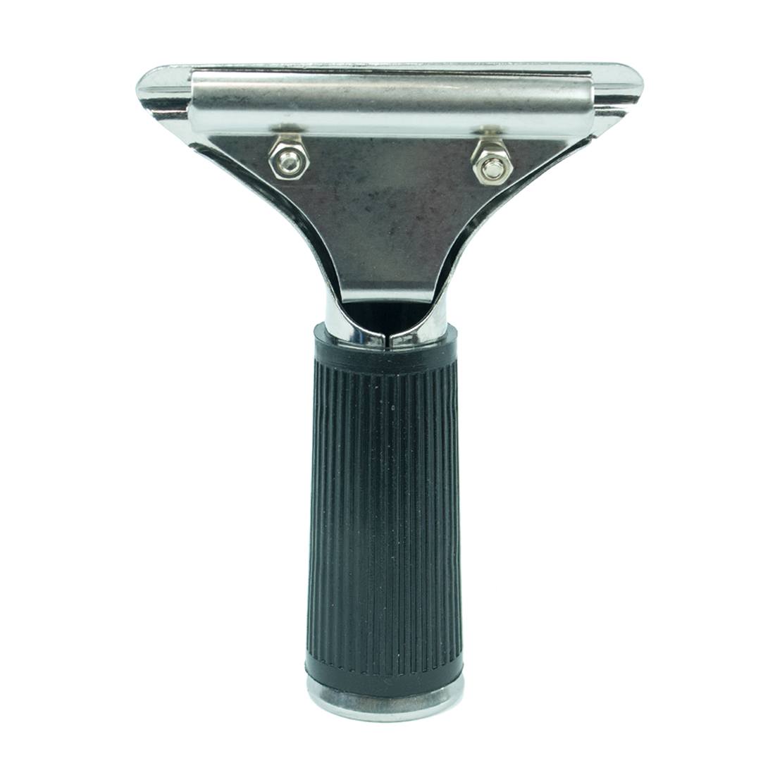 Pulex Stainless Steel Squeegee Handle with Rubber Grip WindowCleaner.com