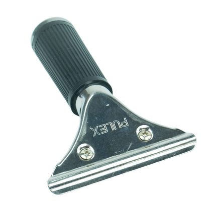 Pulex Stainless Steel Squeegee Handle with Rubber Grip WindowCleaner.com