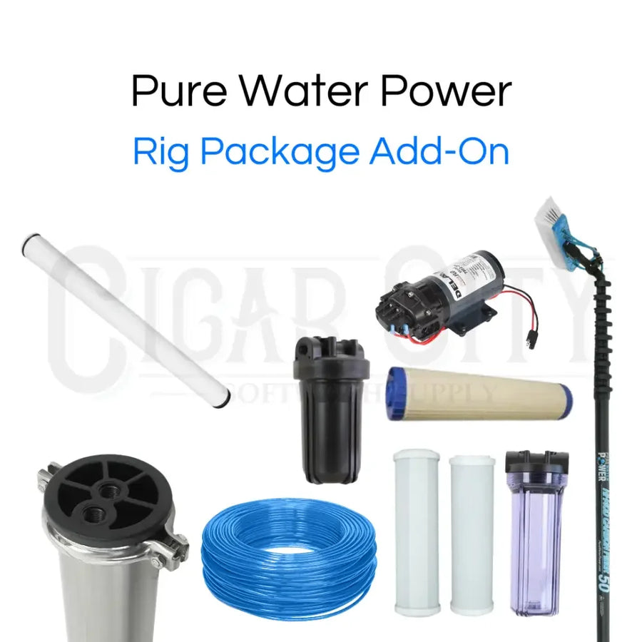 Pure Water Power - Rig Package Add On  Cigarcity Softwash.