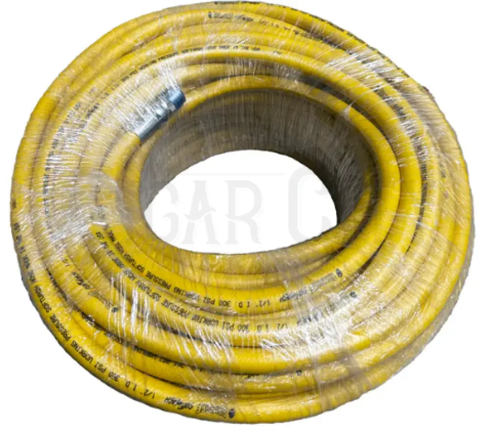 Rampage 1/2" Yellow Rampage Softwash Hose  300' with crimped ends RAMP-08-YW-SW-300-CE  Cigarcity Softwash.