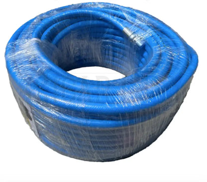 Rampage 5/8" Blue Rampage Softwash Hose 300' with crimped RAMP-10-BL-SW-300-CE  Cigarcity Softwash.