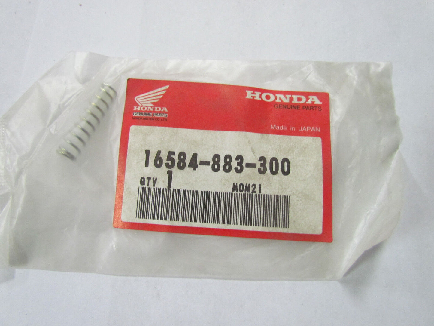 Honda Adjusting Spring Control 16584-883-300