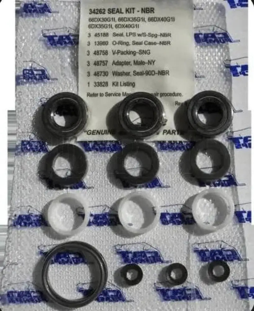 Seal Kit for Cat Pump 66DX 6DX  Cigarcity Softwash.