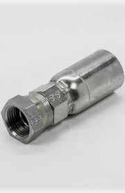 Stainless steel softwash quick connect fitting for pressure washing equipment