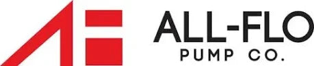 All-Flo Pump Co. logo with red geometric design, representing softwash equipment suppliers
