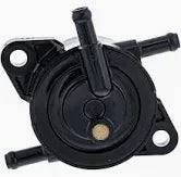 Black softwash pump with multiple ports for efficient cleaning equipment