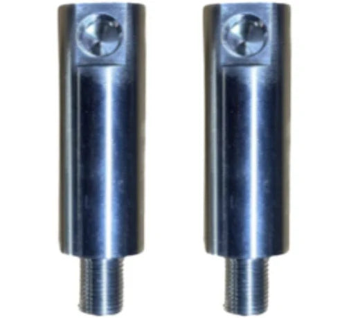 4-tip Aluminum Replacement End caps for Whisper Wash Hydro-Flow and X-Force spray bars.