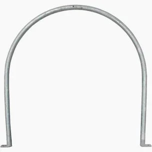 Galvanized steel arch frame for softwash equipment, durable and corrosion-resistant design