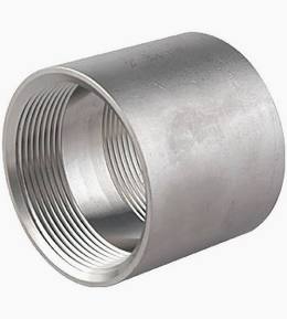 1/2″ 304 Stainless Steel Coupler – FPT x FPT, 150# Rated – SKU: 5216
